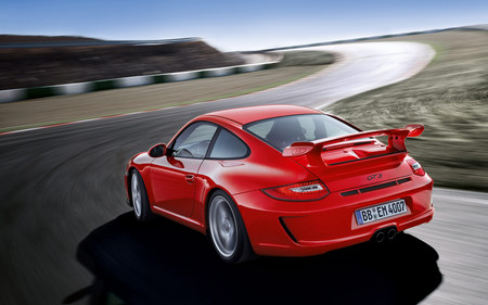 Red Porsche - fast, car, road, design, porsche, hd, red porsche, speed