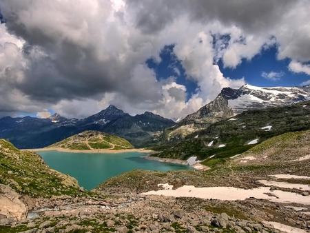 Lake - sky, lake, nature, mountain