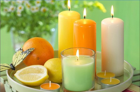 candles - colorful, lovely, relax, candles