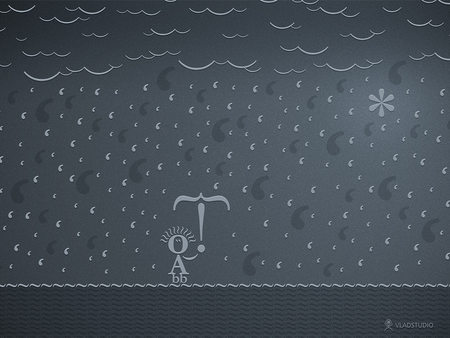 Rainy Day - hd, 3d, animated, rain