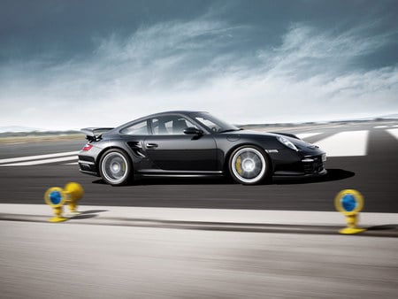 2008_Porsche_911_GT2_version3 - speed, porsche, gt2, 2008, road, black, fast, highway, car, design, hd, shine