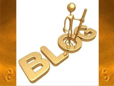 Write a Better  Blog Post - ying yang, www, gold, internet, man, blog