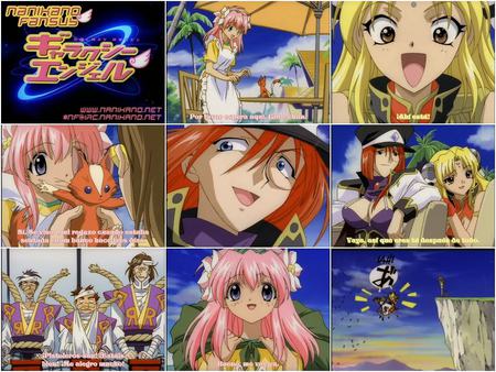 galaxy angel_ EP.01 - anime, milfeulle, wing, ranpha, galaxy angel, forte, cat