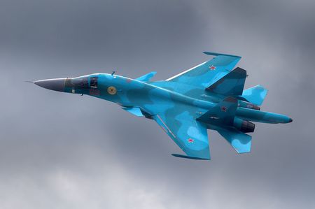 Sukhoi Su-34 - su 34, sukhoi, russian air force, jet