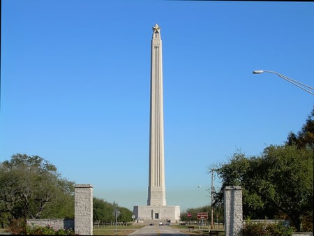 The San Jacinto Monument - battle, san jacinto, monument, houston