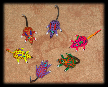 Oxacan Mice - craft, animal, mice, bright