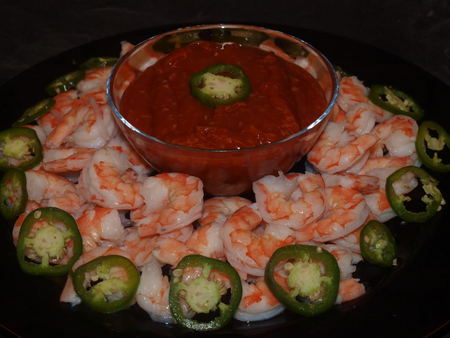 Shrimp Cocktail - cocktail, shrimp, dinner, seafood