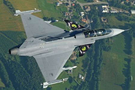 Saab Gripen - swedish aircraft, dutch air force, jet, gryphon