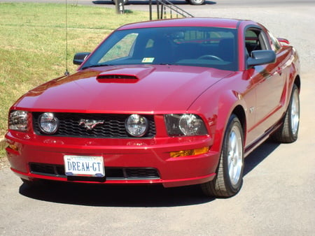 Dream gt 2007 - gt, 2007, mustang, red