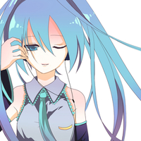 hatsune_miku-vector-vocaloid-white