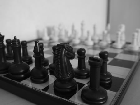 Chess - white, chess, black, game