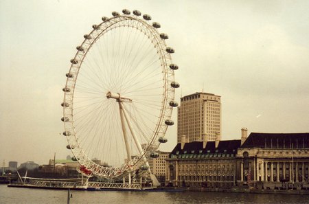 London Eye - london eye, england, london, uk