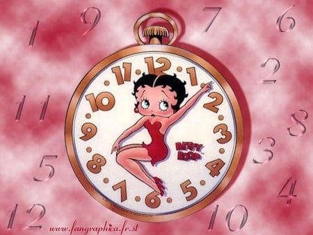 The Watch - watch, cartoon, betty boop, betty