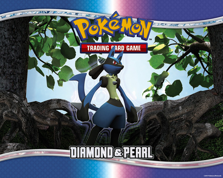 pokemon diamond and pearl - lucario, pokemon, kunfu, diamond and peal