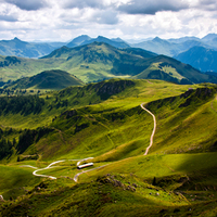 Kitzbuhel Mountain View