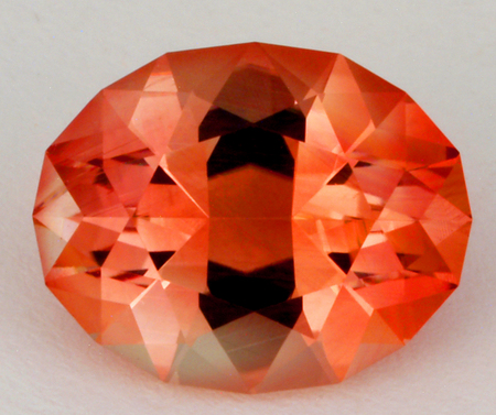 Oranges My Dear? - gem, oval, sapphire, orange