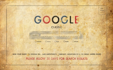 Google Classic - screen, engine, funny, search, slow