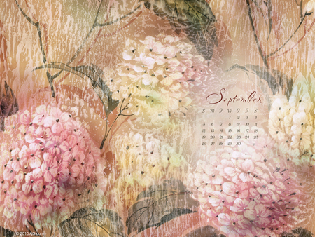 CALENDAR - SEPTEMBER 2010 - 2010, september, calendar, wallpaper