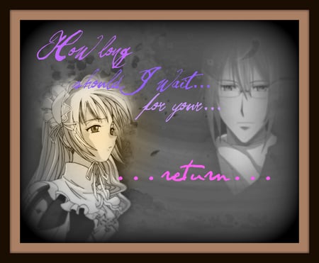 Illegal Pairing Pair 1 - [unknown girl from unknown anime] and Kaien Cross from Vampire Knight - anime, illegal, love, illegal pairing, vampire, unknown, kaien cross, cross, vampire knight