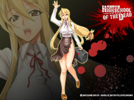 High School Of The Dead - hotd, shizuka marikawa, anime, high school of the dead