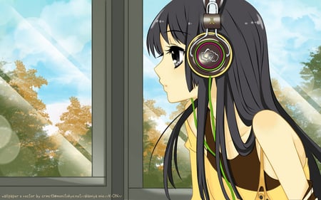 K_ON - k-on, beautiful, music, anime, mio