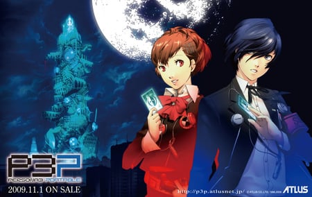 Persona 3 - PSP - persona 3, persona, psp, video games, rpg