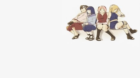 Naruto - girls, ino, sakura, naruto