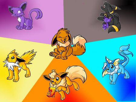 Pokemon - pokemon, umbreon, espeon, eevee, jolteon, vaporeon, flareon