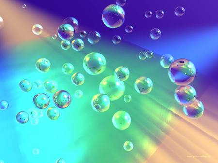 Coloured Bubbles - 3D and CG & Abstract Background Wallpapers on ...