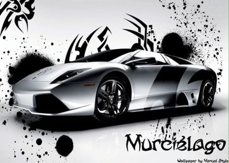 Lamborghini Murcielago 4 - exterior modifications, perfect, extreme power and precise functionality, powerful, menacing power