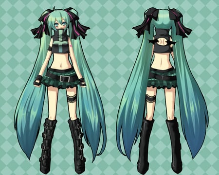 vocaloid miku - hatsune, anime, vocaloid, miku