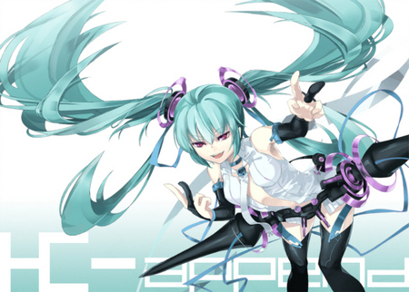 vocaloid miku - hatsune, miku, wallpaper, vocaloid