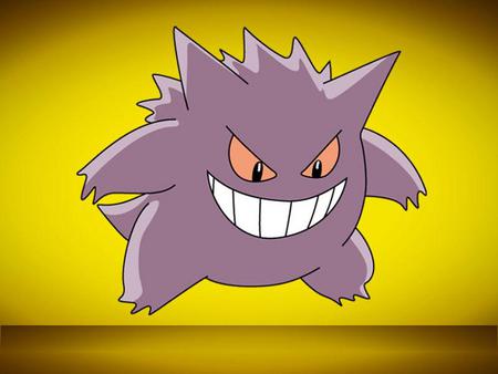 Pokemon - ghost, gengar, purple, pokemon