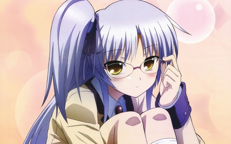 Angel Beats - Tachibana Kanade - tachibana, kanade, glasses, angel, angelbeats, beats