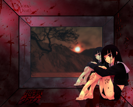 Enma Ai - jigoku shoujo, hell, ai, enma