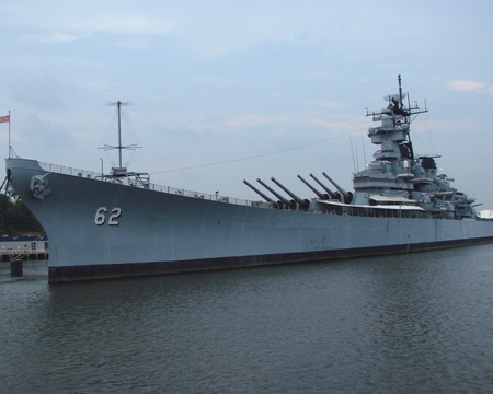 USS New Jersey - navy, battleship, ship, new jersey, uss, war, battle