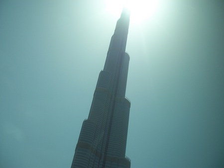 The Burj Khalifah - dubai, tower, khalifah, skyscraper, tall, burj