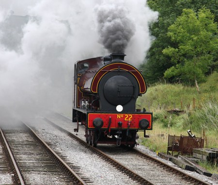 Steam Train - engine, steam, j94, bolton abbey