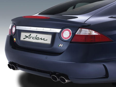 2008-Arden-Jaguar-XKR-AJ-20-Coupe-Rear-Section - speed, blue car, 2008, jaguar, fast, car, sport car, arden, hd