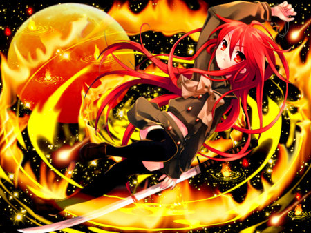 Shakugan no Shana - shana, girl, anime, shakugan no shana