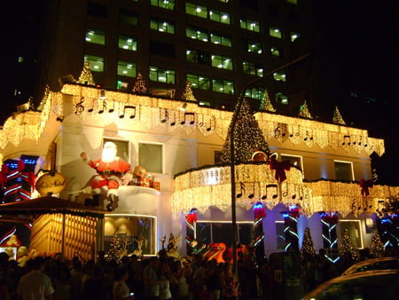 Natal Paulista - SP - av paulista, line, noite, natal