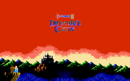 Castlevania 3 - final screen, game, retro, castlevania