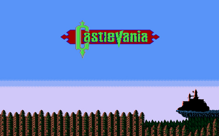 Castlevania - final screen, game, retro, castlevania