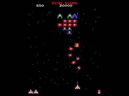 Galaga - game, old, retro, galaga