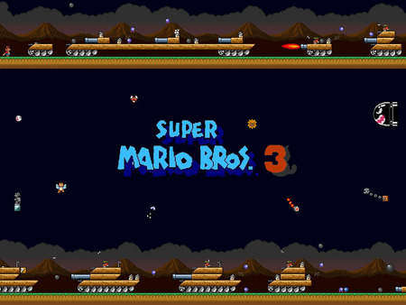 Mario 3 - mario, game, retro, bros