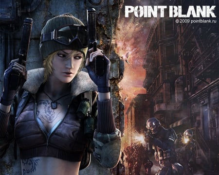 Point Blank - hd, game, point blank, girl, adventure, action