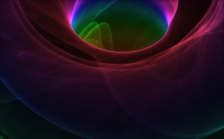 BlackHole - black, hole, colors, rainbow