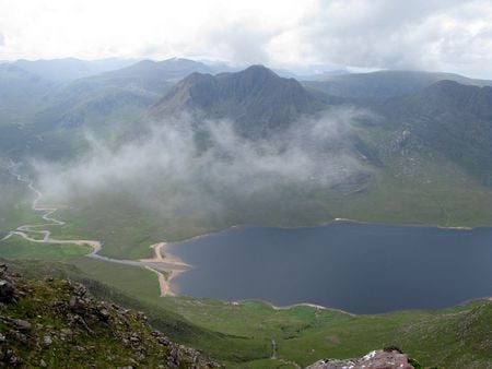 Scotland - Loch Na Sealga - lochs, loch, scotland, lakes