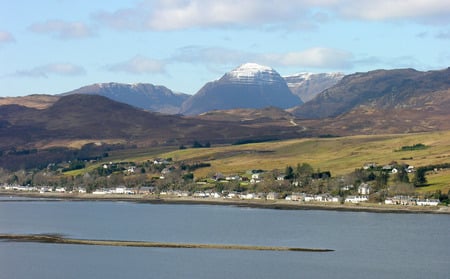 Scotland - Strathcarron - lochs, scotland, scenery, strathcarron