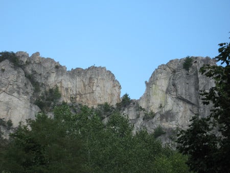 Summer's End - rock, seneca, nature, mountain